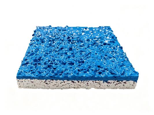 High Elasticity Athlete Running Track Professional Training Track Blue