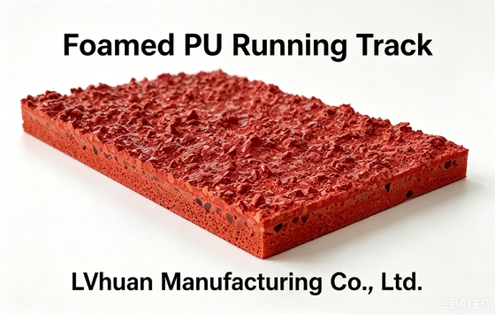 13mm Prefabricated Running Track Microfoam Rubber Jogging Track Lightweight