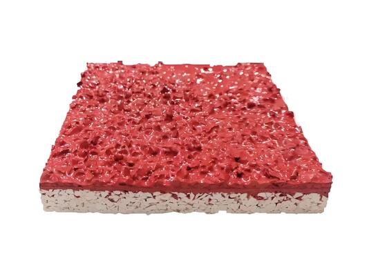 Hybrid Plastic Running Track High Elasticity Running Synthetic Track 13mm