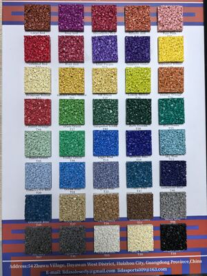 UV Resistant EPDM Rubber Granules 1mm - 4mm EPDM Color Granules For Playground Surface