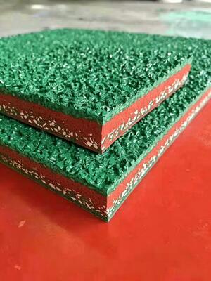 Eco Friendly Sandwich System Track Recycled Sports Running Track For Sustainable Sports Projects