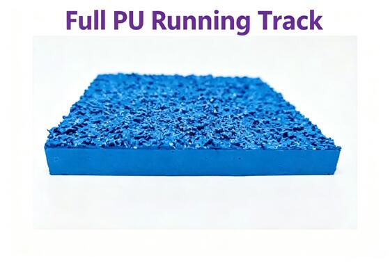 Blue PU Running Track 13mm 15mm All Weather Running Track Unmatched Performance