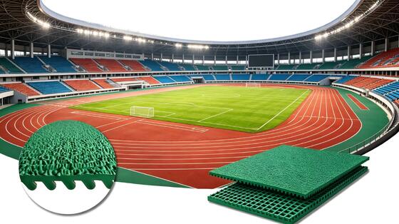 Elite Competition Grade Prefabricated Running Track 13mm Rubber Running Track