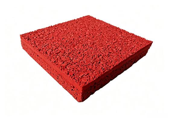 Eco Friendly EPDM Rubber Flooring Recycled EPDM Rubber Tiles 10mm - 15mm
