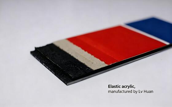 Indoor Cushioned Acrylic Surface Low VOC Acrylic Sports Surface 3mm - 6mm