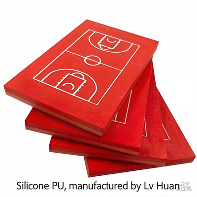 Multi Use PU Sports Flooring 3mm - 5mm Outdoor Sport Court Flooring
