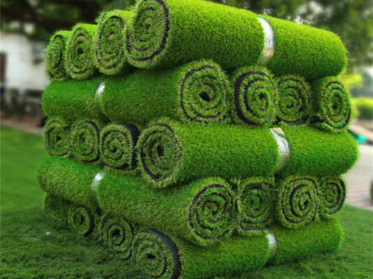 Recyclable Synthetic Lawn Grass Sustainable Eco Friendly Artificial Turf LEED Green Building Surface